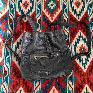 fossil claire backpack handbolsas brandy